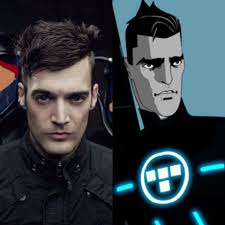 So im watching Tron:Uprising, now is it just me or does Dustin look like  Beck : rStarset