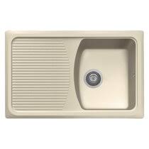 A beige kitchen sink is different though and provides a lovely, warm, natural look in your kitchen. Cream Ceramic Sink Wayfair Co Uk