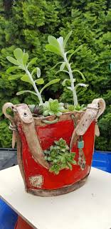 Pflanzgefass Tasche Pflanzen Pflanzschale Sukkulenten Topfe