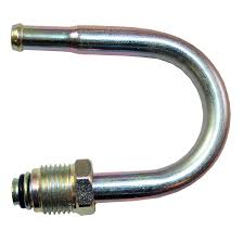 Fuel Line Adapter 180 Degree 3 8 Steel To 3 8 Nylon 1 Per Bag Ags Company