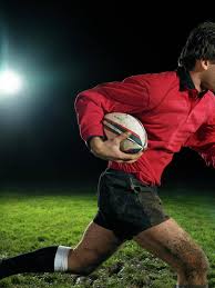 Are an english rugby union team who play in the top level of english rugby, the aviva premiership.the hampstead football club was. Male Rugby Player Holding Ball Night Poster By Thomas Barwick