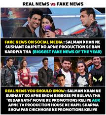 They could raise awareness of an issue, spark debates, or while this one uses a video to illustrate their point, resulting in a tweet with thousands of shares and. Yogesh On Twitter Reposting This Meme People Should Know The Truth Real News Vs Fake News Westandbysalmankhan