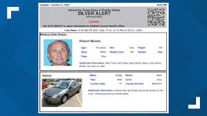 During a blue alert, general society is given data in regards to the speculated attacker so that tips and leads about that individual can be coordinated toward law requirement. Silver Alert Officials Searching For 79 Year Old Man Last Seen In Kyle Kvue Com
