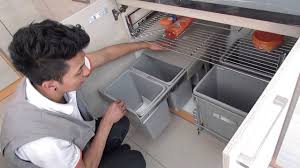 Medidas (ancho x prof x altura): Basureros Extraibles Accesorios Para Cocina Quito Youtube