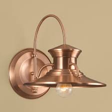 Norwell Lighting Budapest Copper Outdoor Wall Light 5155 Co Ng Destination Lighting