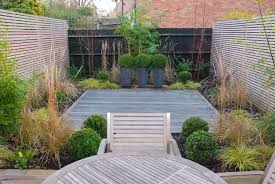 Sutton Back Garden One Year After Planting Back Garden Design Small Garden Design Garden Design Ideas Uk