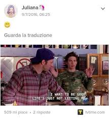 1 25 to life, o letteralmente, come abbiamo tradotto, 25 alla vita 25 anni alla libertà ndr è la sentenza per omicidio di primo grado. Pin By Alessandra Avitabile On Gilmore Girls Gilmore Girls Girlmore Girls Glimore Girls