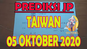 Prediksi Jp Taiwan 5 Oktober 2020 Youtube