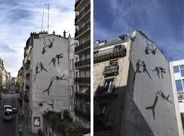 A wide variety of drywall strip options are available to you, such as lighting solutions service, warranty(year), and. Lithe Black And White Figures Jump And Climb Across Walls In Illustrative Street Art By Strok Colossal