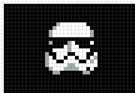 Pixel art à imprimer coloriage pixel dessin pixel facile dessin tatoo dessin noel dessin animé grille de dessin pixel art licorne dessin petit carreau. Dessin Pixel Star Wars A Imprimer