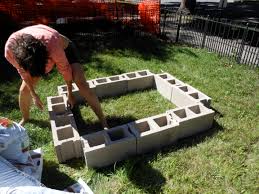 How to make a raised garden with cinder blocks. How To Build A Raised Bed With Cinder Blocks Permaculture Musings For Cold Climates