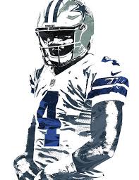 Dak Prescott Dallas Cowboys Pixel Art 4 Art Print By Joe Hamilton Dallas Cowboys Wallpaper Dallas Cowboys Football Dallas Cowboys