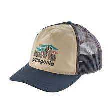 W S Fitz Roy Boulders Layback Trucker Hat Ecru Ecru Trucker Hat Hats Retro Hats
