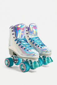 Impala Rollerskates Patins A Roulettes Avec 4 Roues A Effet Holographique Roller Skate Shoes Quad Roller Skates Roller Skating Outfits