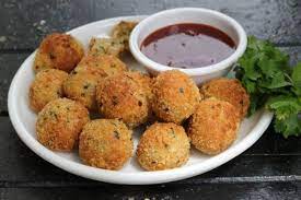Crispy Cheese Balls Without Oil Recipe How To Make Crispy Cheese Balls Without Oil By Richa Gupta Plattershare Recipe Crispy Cheese Food Recipes