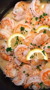 Restaurant Worthy Lemon And Garlic Butter Shrimp Scampi Recipe In 2020 Delicious Seafood Recipes Beef Pasta Recipes Halibut Recipes Healthy