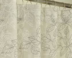 78 Inch Long Shower Curtain Fabric Extra Long Taupe Shower Curtain 72 X 78 Long By Pondlilly On Et Long Shower Curtains Shower Curtain Fabric Shower Curtains