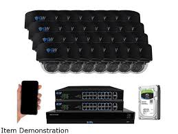 Gw security comes with manual varifocal lens to allow you to adjust the field of view angle manually to fit your need. Gw Security 32 Channel 4k Nvr 8mp 3840x2160 H 265 Ip Poe Ai Security Camera System With 32 Uhd 4k 2 8 12mm Varifocal Zoom Outdoor Indoor Dome Camera Face Recognition Intelligence Analytics Newegg Com