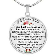 This is a great graduation gift. Love Gifts For Daughter In Law Novelty Unique Necklace For Birthday Wedding Ebay