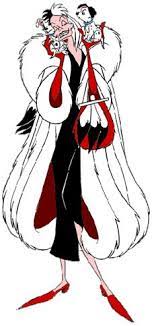 101 Dalmatas Personajes Disney La Mala Cruella De Vil Dalmatas Arte Disney 101 Dalmatas