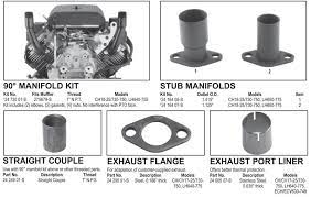 For lawn mower parts and accessories, think jacks! Manifold Kits Kohler Engines And Parts Store Opeengines Com