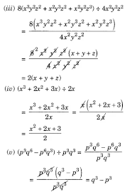Ncert Solutions For Class 8 Maths Chapter 14 Factorisation Ex 14 3 Ncertsolutions Class8maths Ncertclass8mathssolution Maths Solutions Math Vocabulary Math