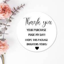 Jan 29, 2021 · thank you for your purchase label template : Thank You Small Business Stickers Your Purchase Made My Day Happy Mail Business Stickers Business Stickers Business Thank You Notes Packaging Ideas Business