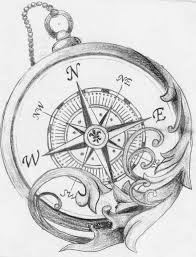 Black And White Compass Tattoo Design 50 Latest Compass Tattoo Design And Ideas For Men And Women Compass Tattoo Design Compass Tattoo Compass Drawing