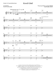 Sheet music arranged for piano/vocal/guitar, and singer pro in g major (transposable). Paul Langford Good Grief Guitar 2 Sheet Music Download Pdf Score 364250