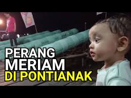 LEBARAN di Kota Pontianak, Perang Meriam Kapuas