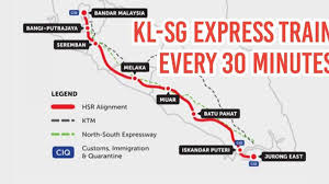 Travel time to kl via the hsr will be approximately a whopping 90 minutes! Kl Singapore High Speed Express Rail Will Run Every Half Hour From Jurong East To Bandar Malaysia