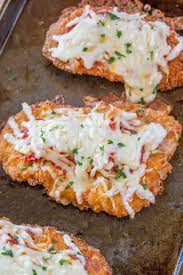 The crispy, crunchy panko breadcrumbs lend incredible texture. Easy Chicken Parmesan Dinner Then Dessert