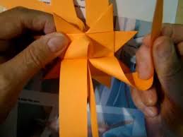 Fold the paper so that you have 3 equal sections. 3d Paper Stars Part 1 Highhopes No 7 Youtube