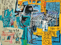 Basquiat abstract painting