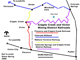 This place is situated in el paso county, colorado, united states, its geographical coordinates are 38° 50' 2 north, 104° 49' 15 west and its original name (with diacritics). Colorado Springs And Cripple Creek District Railway Wikipedia
