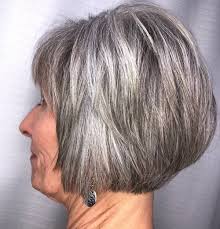 Modern short grey hairstyles for women 2020source. 65 Gorgeous Hairstyles For Gray Hair