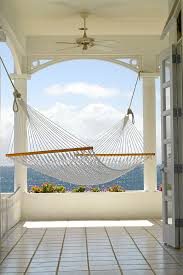 Read how to set up a hammock to enjoy summer whether you hang it between two trees or use a hammock stand, here's how to keep your hammock secure you can also hang a hammock between a pair of posts on a porch or deck, or. Summer Spirit 25 Cool Outdoor Hangouts With A Hammock