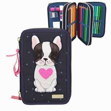 Top Model Dog 3 Katli Dolu Kalem Cantasi 8588 Kalem Cantalari Ve Kalemlikler Top Model
