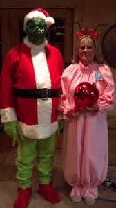 Diy grinch costume has a variety pictures that partnered to find out the most recent pictures of diy grinch costume here, and afterward you can acquire the pictures through our best diy grinch. Diy Grinch And Cindy Lou Who Couples Halloween Costumes Grinch Costumes Cute Halloween Costumes Halloween Costume Contest