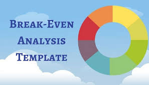 download break even analysis excel template financial