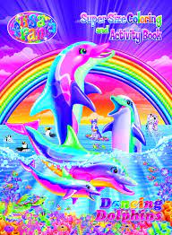 The all new lisa frank super coloring and activity pad! Lisa Frank Super Size Coloring And Activity Book Dancing Dolphins Modern Publishing Lisa Frank 9781559934350 Amazon Com Books