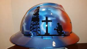 Christian Oilfield Hard Hat Hard Hats Painted Hard Hat Custom Hard Hats