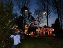 Walk Through The Christmas Light Display At Brookside Gardens Christmas Light Displays Holiday Lights Display Christmas Lights
