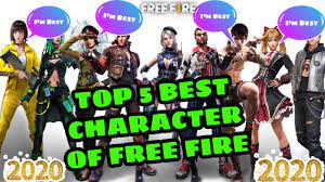 Free fire players consider alok as one of the most favorite characters. Top 5 Best Character Of Free Fire In 2020 Best Character Skill Slot Combination In 2020 Youtube