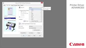 Canon isensys mf4430 driver system requirements & compatibility. How To Print On An Canon Imageprograf Large Format Printer Youtube