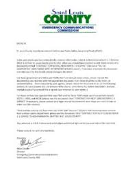 Cover letter tips & tricks. Ng911 Contract Cover Letter 031918 Signed Municipal League Of Metro St Louis