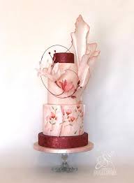 This cake is another in my new range of totally edible cakes ie; Dreaming Rose Wedding Cake By Cecilia Campana Https Cakesdecor Com Cakes 340218 Dreaming Rose Wedding Cak Wedding Cake Art Wedding Cake Roses Wedding Cakes