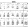 All calendar templates are free, blank, printable and fully editable! 1
