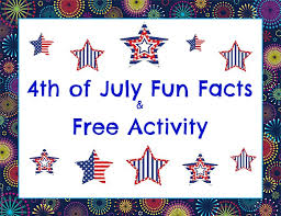 I gave each of them . 4th Of July Fun Facts Free Activity Teacher Created Tips