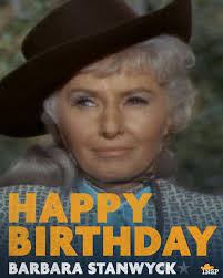 Join us in honoring the Queen of The Big Valley, Barbara Stanwyck! Don't  miss her iconic role this Saturday at 12p ET.  https://watchinsp.tv/BarbaraStanwyckBlog